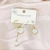 Import Golden stainless steel shop ring shell pendant Ring Earrings from China