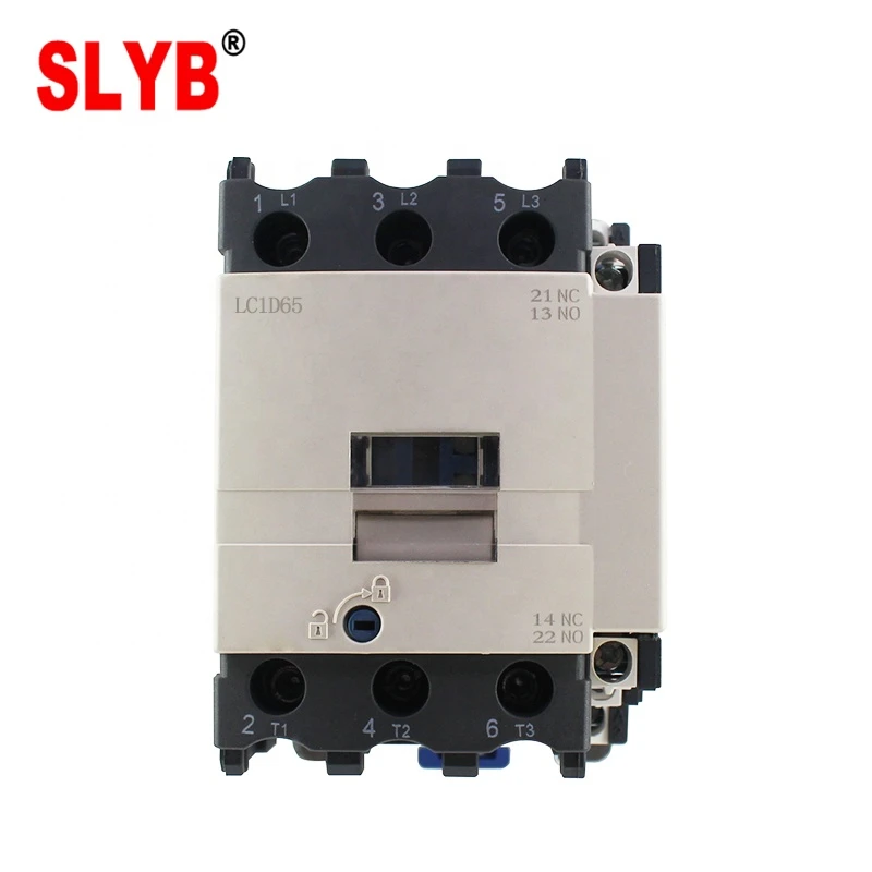 Good Price 3 Pole 110V 220V 380V 24V 48V DC Coil LC1-D65 Magnetic Electric AC Switching Contactor 65A Contactores