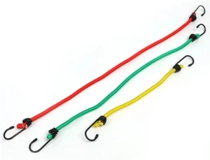 Good quality safe steel bungee hooks with rubber