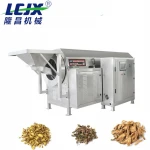 good stainless steel 304 nut processing continuous roasting machine
