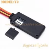 gps tracker connected to vehicle battery with ignition cut off car tracking system Y202