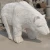 Import grey granite stone animal bear statue for garden ornaments from China