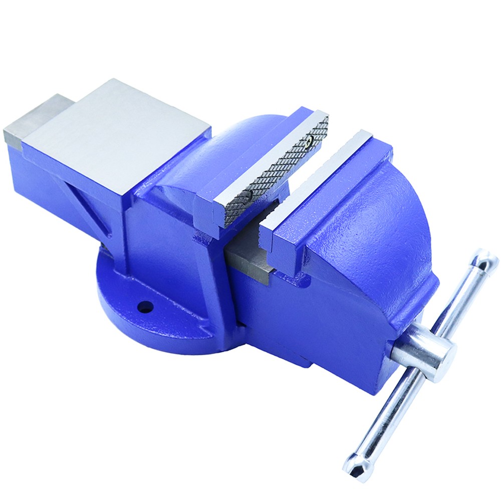 GT-V002 Top Quality Heavy Duty Type  Bench Vise Stationary With Anvil