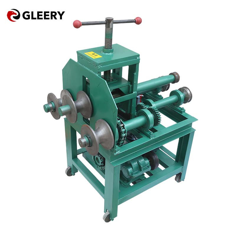 Buy Gwh50/76/100 Model Angle Iron Bending Rolling Machine Steel Tube