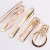 Import Hair Claw Clipper Accessories Barrettes various styles Girl Gold plating Hairgrips Hair Pin from China