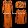hand embroidered boho wholesale ethnic dress islamic clothing