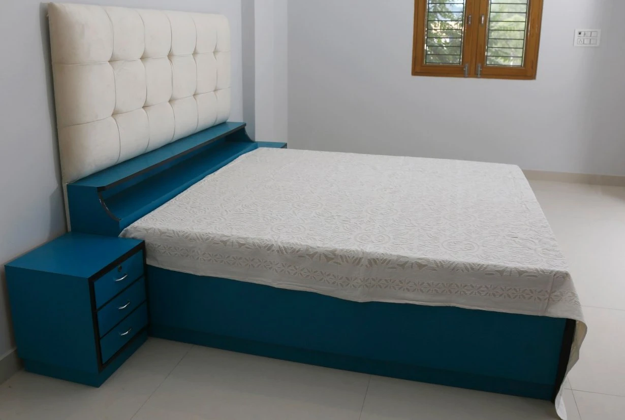 Handmade Applique Bedding, Kantha Quilt, Indian Cotton Bedspread