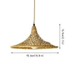 Handmade high-quality bamboo lamp Shade for kitchen decoration