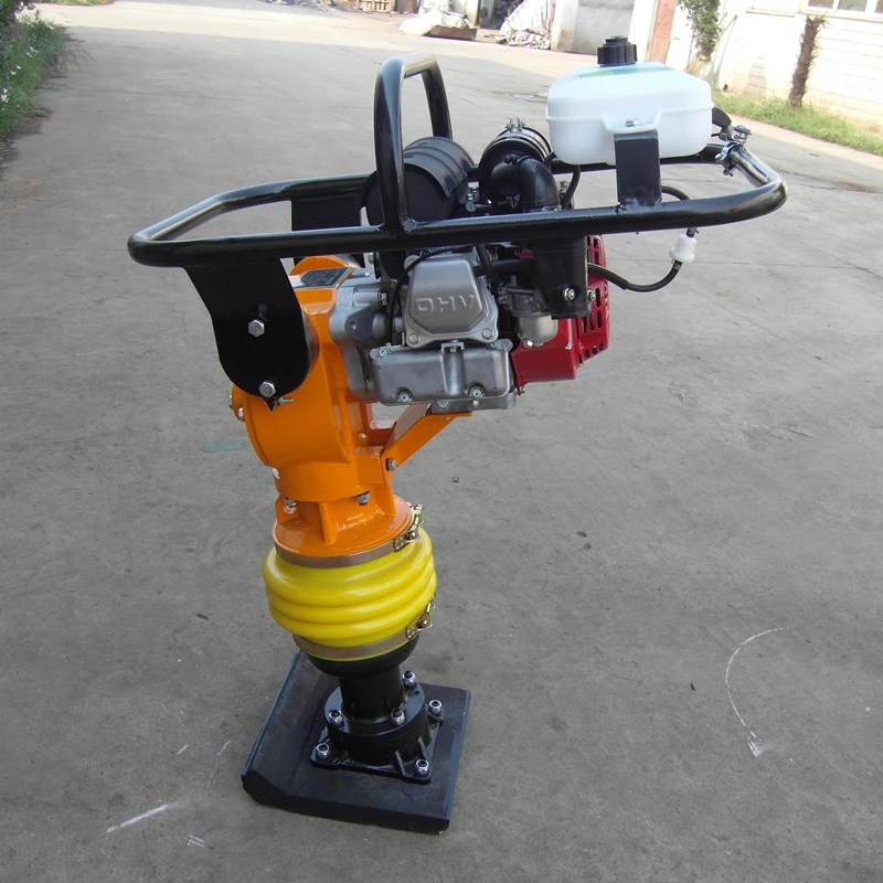 HCR80 Diesel & Gasoline Building Construction Tamping Rammer Machine  tamping vibrating rammer hand compactor machine