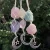 Import Healing Crystal Car Door Hanging Moon Quartz Crystal Stone Pendant for Gift from China