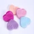 Heart shape silicone makeup brush cleaner cosmetic brush cleaner mat