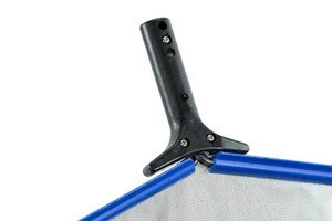 Heavy Duty Pool Leaf Skimmer Net Rake w/Aluminum Frame &amp; Deep Durable Nylon Net