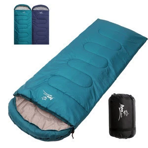 Heavy Duty Warmest Blue Waterproof Winter Camping Fluffy Custom Wholesale Air Sleeping Bag Deals