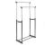 Import Height Ajustable Flexible Laundry Hanging Racks Commercial Grade Garment Rolling Clothing Rack from China