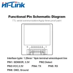 Hi-Link New Fingerprint recognition Module HLK-ZW0608 Semiconductor Capacity Fingerprint Capture Sensor for smart door lock