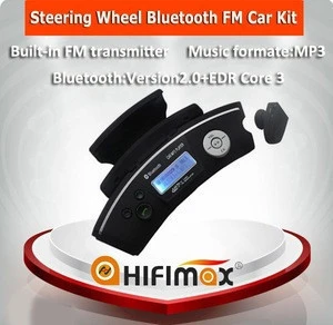 Hifimax Steering wheel bluetooth car kit MP3 FM transmitter bluetooth car kit for honda civic