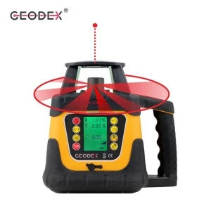 High Accuracy Rotating Laser Level 400HVG green laser Automatic Leveling 360 Degree Rotary Line Laser Level with LCD Display