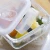 Import high borosilicate glass meal prep containers takeaway food container with PP lid from China