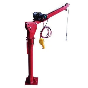 High efficiency 0.5T loading capacity mini tower crane for sale