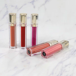 High glitter clear lipgloss base cosmetics vendors lip gloss private label