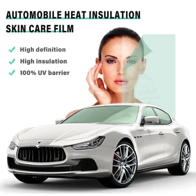 High Insulation Car Film Protection Solar Control Car Tint Window Film IR100% Skin Protection Car Tint Window Film
