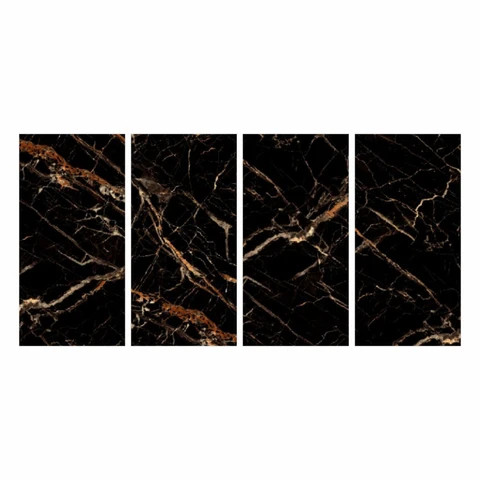 Buy High On Demand High Glossy Porcelain Tiles In Black Color With ...