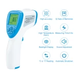 High Precision Frontal Thermometer Infrarouge sans contact 3 colors Digital LCD Display Infrared Forehead Thermometer with CE