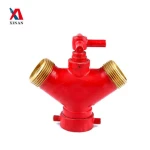 High precision quality factory fire valve brass 2.5 inch used for firefighting equipment