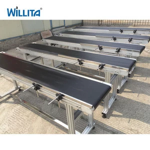 High Production Capacity Mini Adjustable Package Bags Conveyor For Date Inkjet Printer