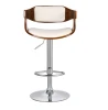 High quality 360 degree Swivel  height adjustable  counter bar stool with backs  SF-4040