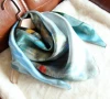 High quality 90*90 shawl women new design square scarf natural silk scarf