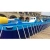 Import High quality above ground Metal Frame Supported Swimming pool from China