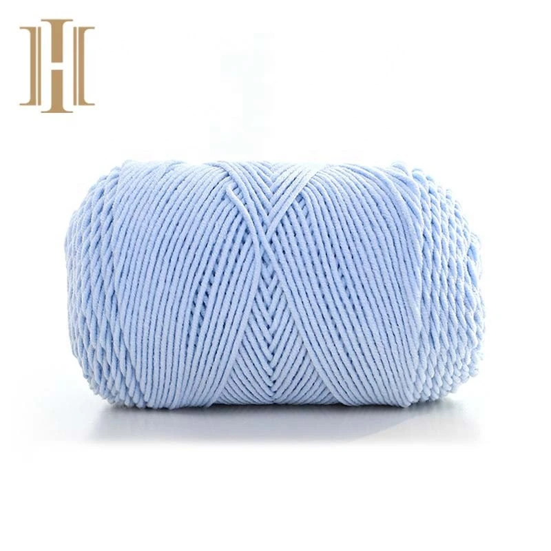 High quality acrylic and cotton blend melange fancy  yarn for knitting