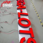 High Quality Advertising Marquee Light Box Letter Sign