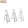 High-quality aluminium single telescopic ladder for home use and construction