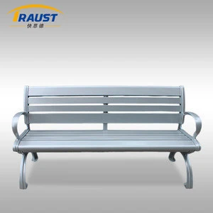 High quality aluminum outdoor park chair/patio benches