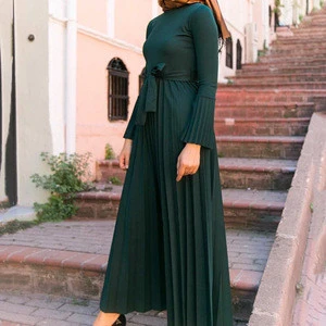 High Quality Arabic Muslim Islamic Clothing Women Abaya Jilbab Wear Dress Pants Set