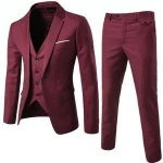 high quality best price Rust Slim Fit men suits