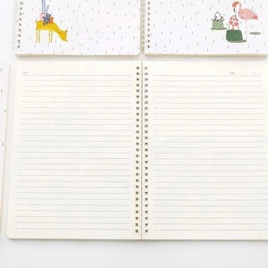 High quality best price wholesale cartoon diary custom cute kawaii notebook