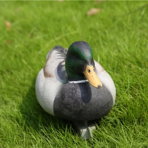 High quality big drake garden PE blow molding duck outdoor hunting supplies hunting decoy garden ornaments decoration