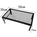 High-quality Black Iron Material Barbecue Picnic Mini Outdoor Camping Table