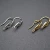Import High Quality CZ Beads Pave Metal Copper Leaf Shape Earring Wire Hooks Jewelry findings from China