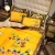 Import high quality designer portable four piece embroidery luxury bedding set from China