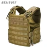 High quality durable quick take off MOLLE military vest army combat tactical vest