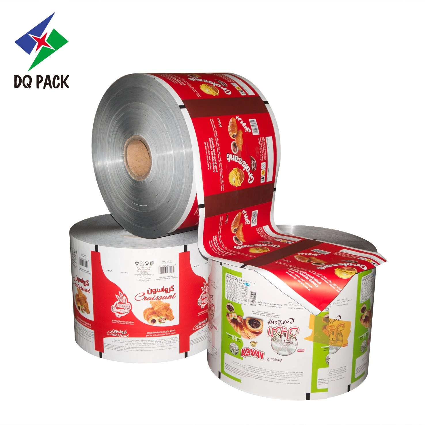 high quality food grade automatic plastic film packaging for kinds of food