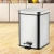 Import High quality galvanised metal guest room trash/dust bin and toilet brushed holder from China