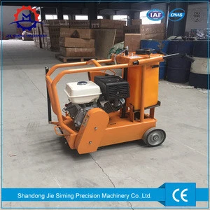 High quality gasoline concrete road grooving machine with low price