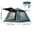 High Quality New Arrival Camping Tent and Outdoor Tent for 3-4 Persons
