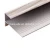 High Quality Non-slip Vinyl Flooring Stainless Steel Stair Nose Trim Profile