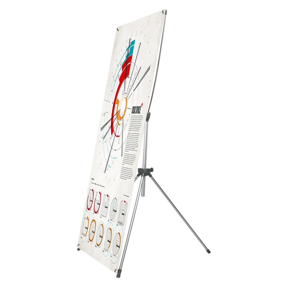 High quality  Professional manufacture Economy Types  european style X banner display stand